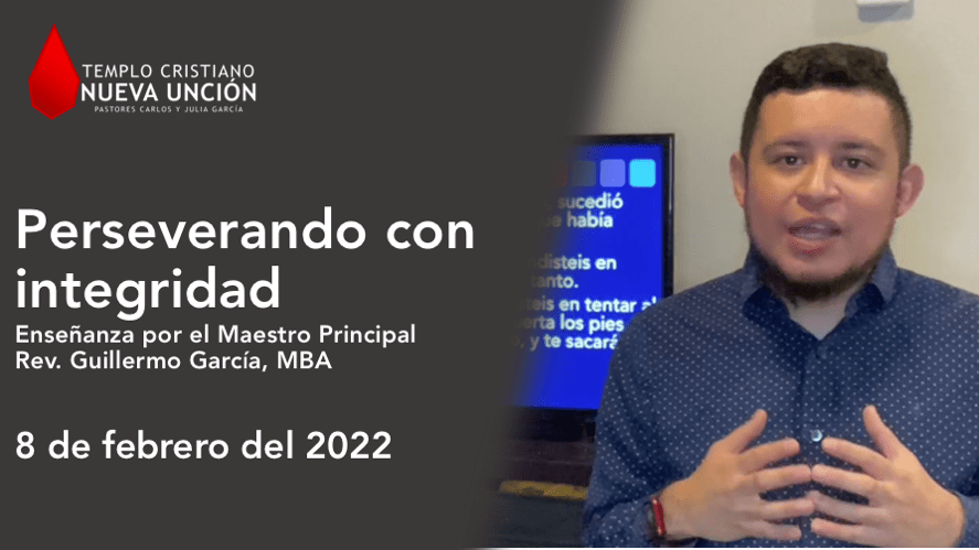 Perseverando con integridad